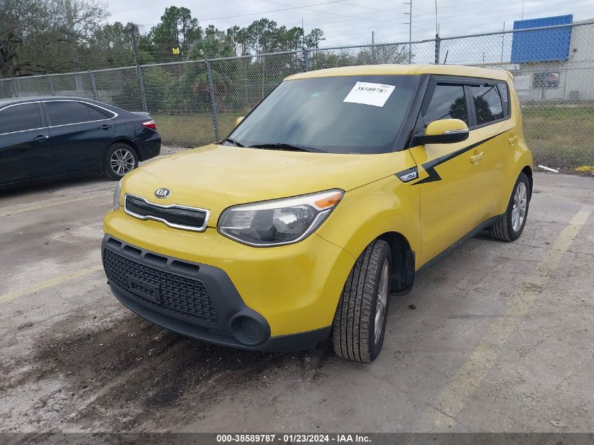 2014 KIA SOUL + - KNDJP3A54E7103917