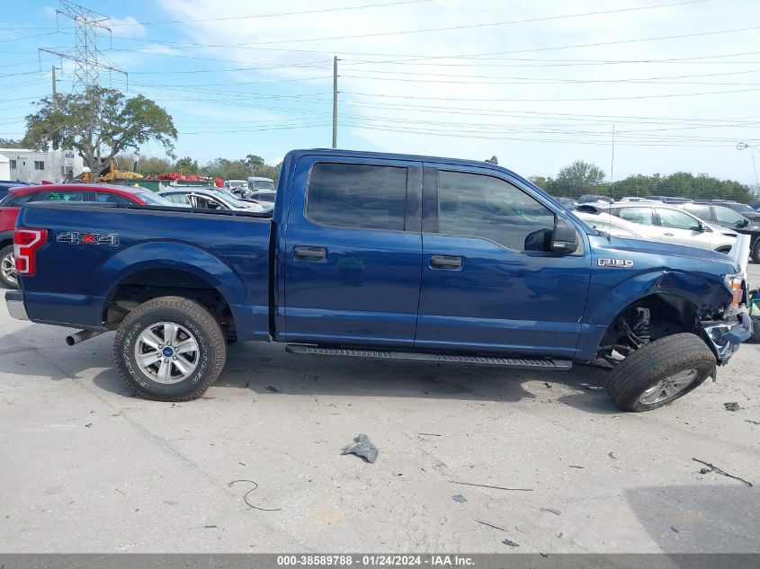 2019 FORD F-150 XLT - 1FTEW1E5XKKE17695