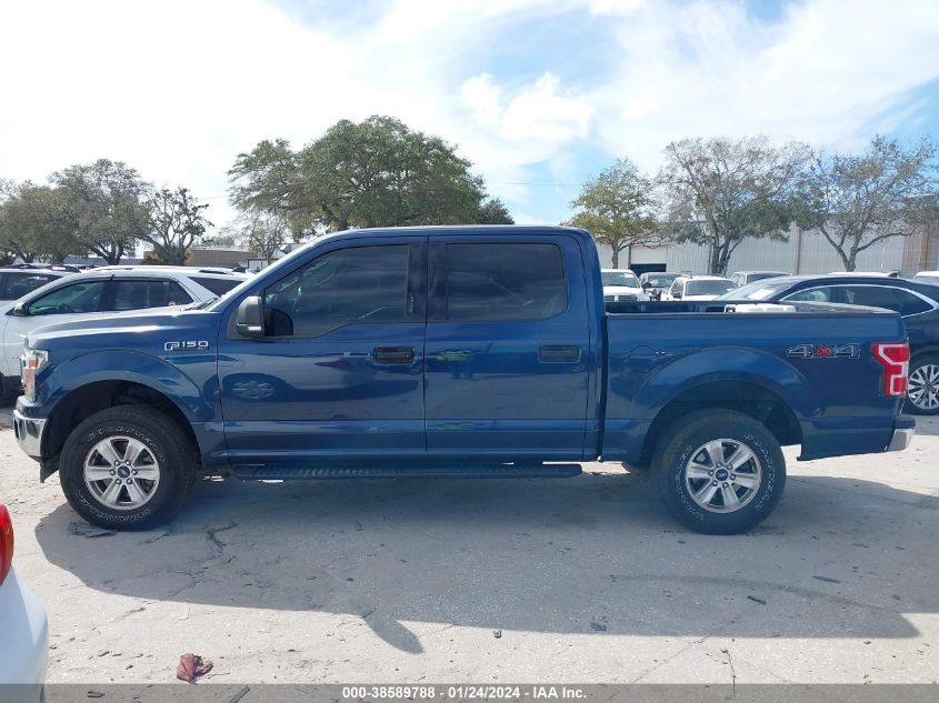 2019 FORD F-150 XLT - 1FTEW1E5XKKE17695