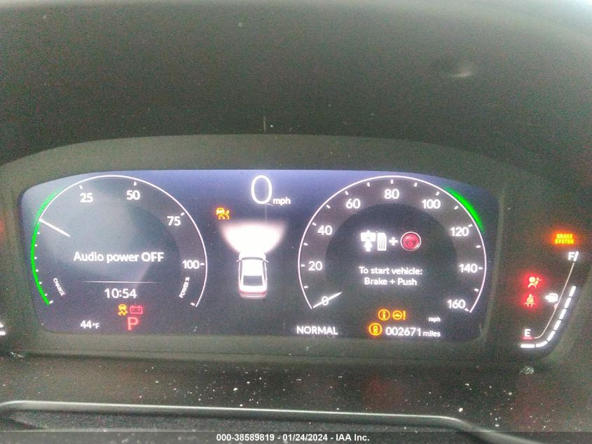 2023 HONDA ACCORD HYBRID SPORT - 1HGCY2F58PA013136