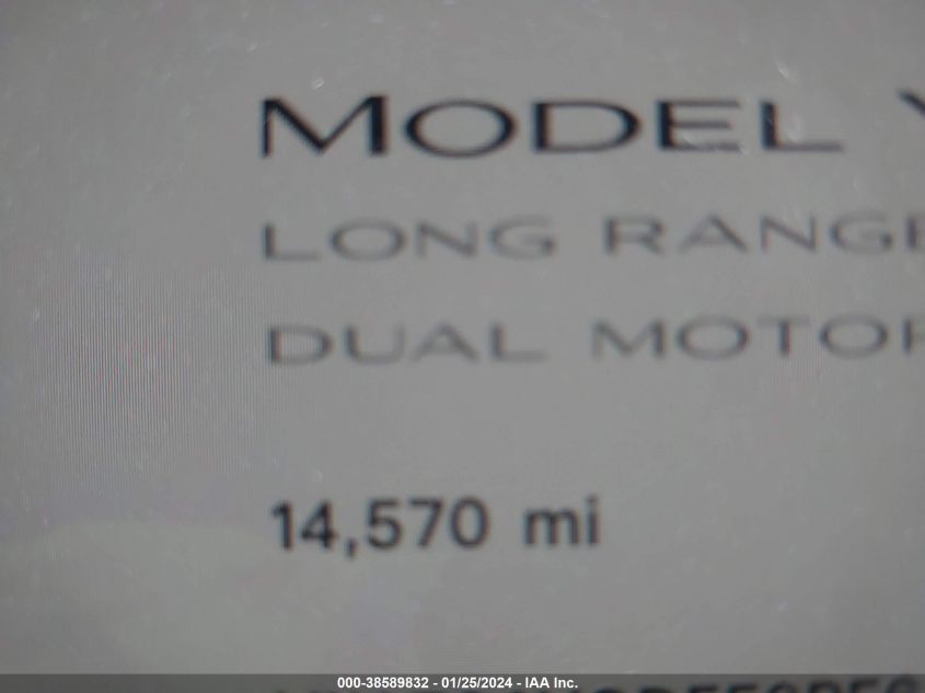 2023 TESLA MODEL Y - 7SAYGDEE6PF647088