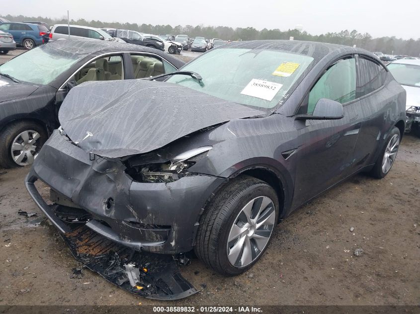 2023 TESLA MODEL Y - 7SAYGDEE6PF647088