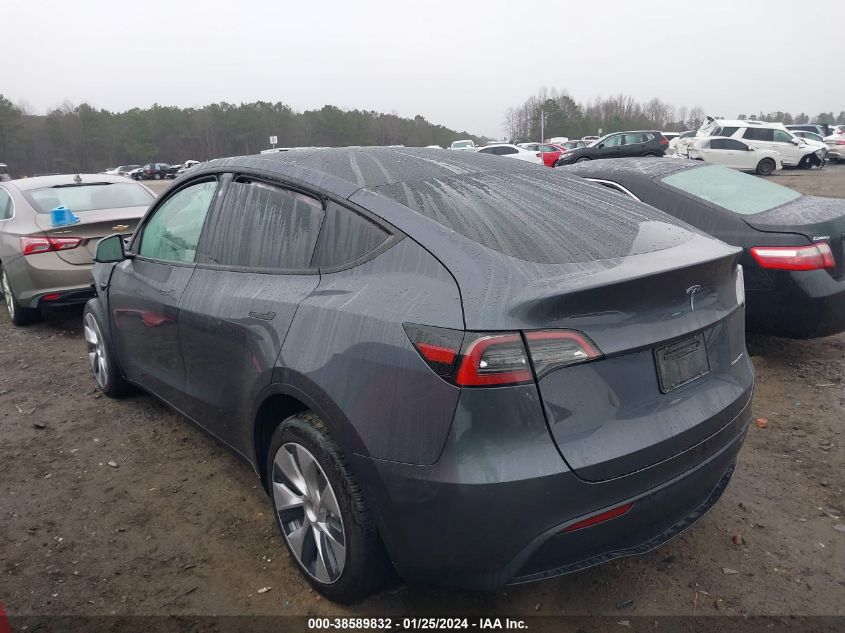 2023 TESLA MODEL Y - 7SAYGDEE6PF647088
