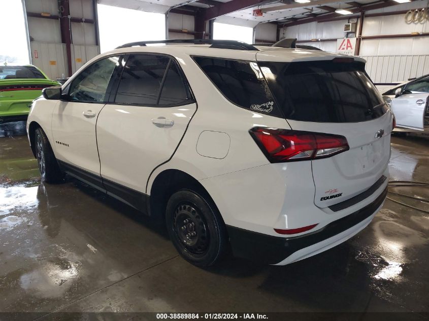 2023 CHEVROLET EQUINOX FWD RS - 3GNAXMEG6PL254765