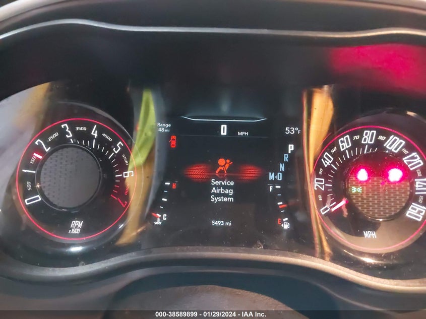 VIN 2C3CDZKG7NH144653 2022 DODGE CHALLENGER GT AWD