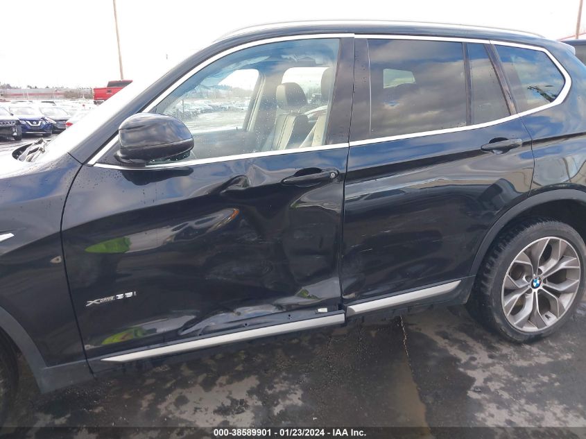 2015 BMW X3 XDRIVE35I - 5UXWX7C54F0K32372