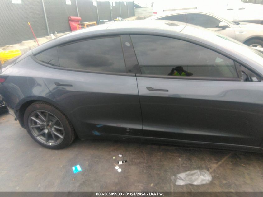 2022 TESLA MODEL 3 REAR-WHEEL DRIVE - 5YJ3E1EA5NF239316
