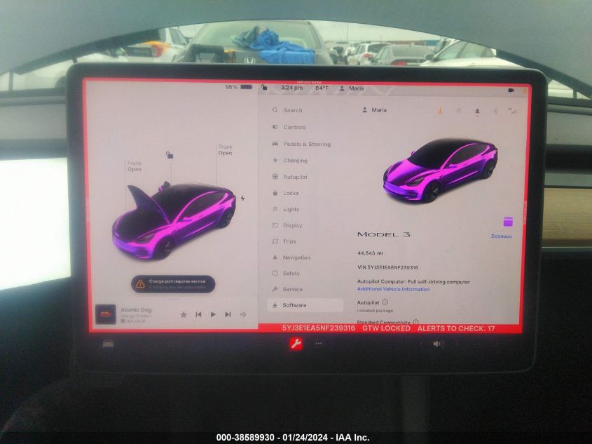 2022 TESLA MODEL 3 REAR-WHEEL DRIVE - 5YJ3E1EA5NF239316