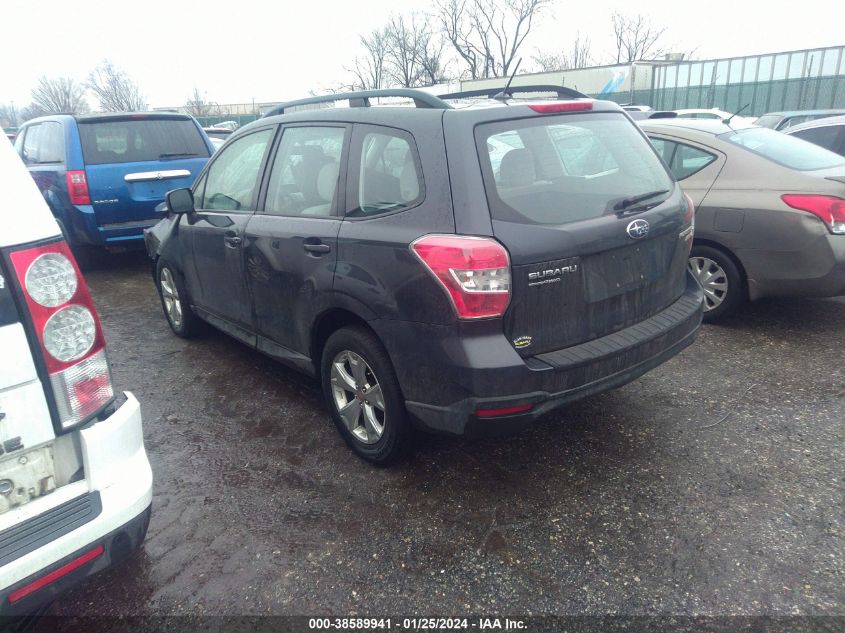 2015 SUBARU FORESTER 2.5I - JF25JABC5FH588153