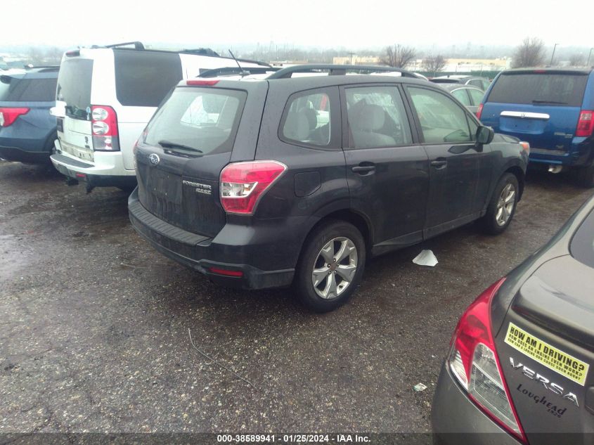 2015 SUBARU FORESTER 2.5I - JF25JABC5FH588153