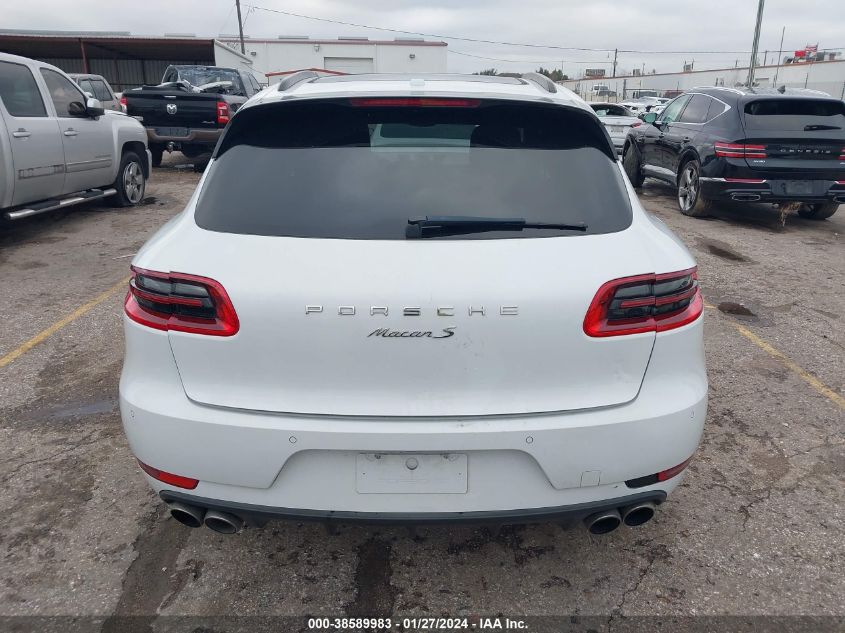 2017 PORSCHE MACAN S - WP1AB2A58HLB18276