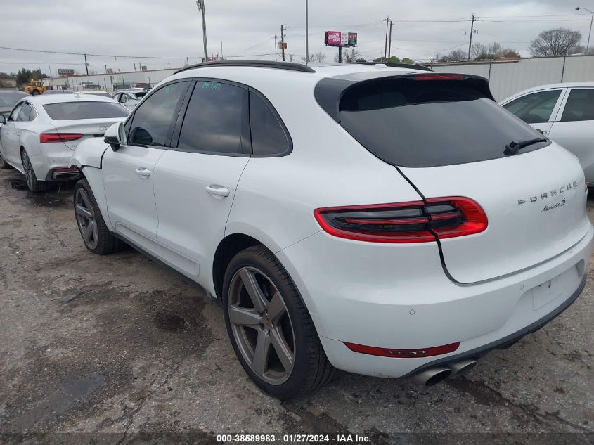 2017 PORSCHE MACAN S - WP1AB2A58HLB18276