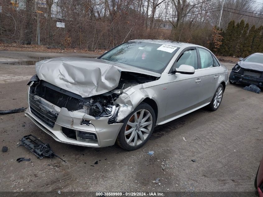 2014 AUDI A4 2.0T PREMIUM - WAUBFAFL1EA067025