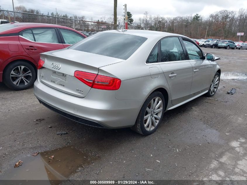 2014 AUDI A4 2.0T PREMIUM - WAUBFAFL1EA067025