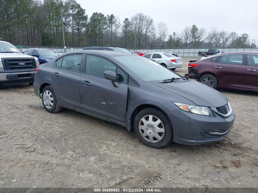 2015 HONDA CIVIC LX - 19XFB2F50FE063389