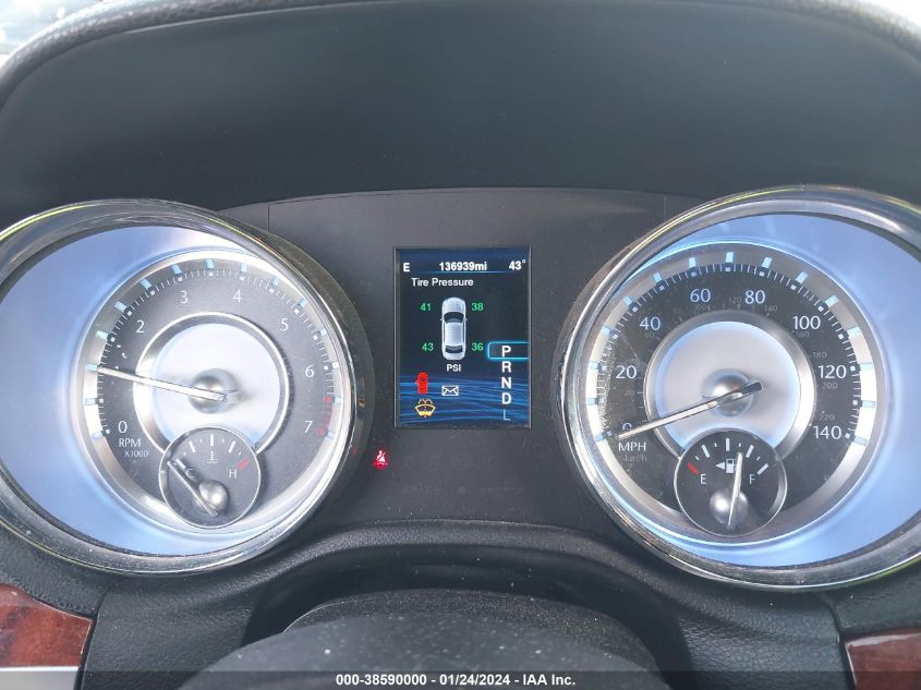 2013 CHRYSLER 300 - 2C3CCAAG4DH699421