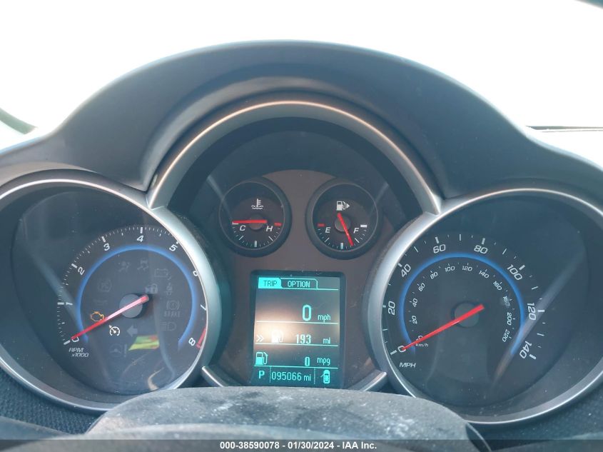 2015 CHEVROLET CRUZE LT - 1G1PC5SB2F7276139