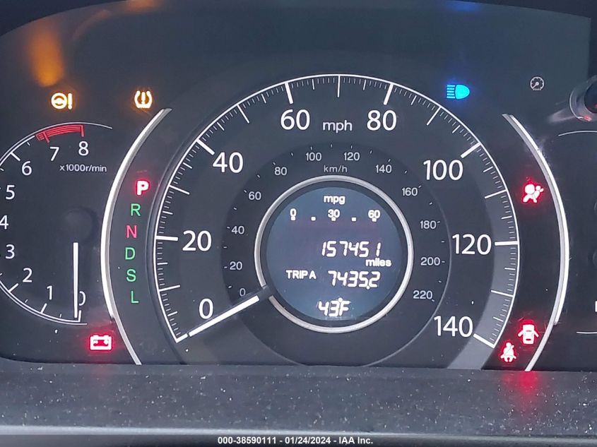 2015 HONDA CR-V EX-L - 2HKRM3H79FH522927