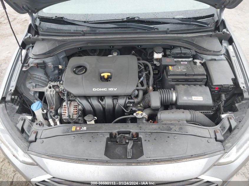 VIN KMHD74LF6JU452836 2018 HYUNDAI ELANTRA SE