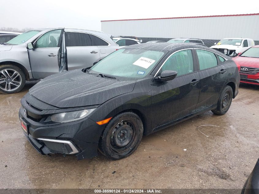 2019 HONDA CIVIC LX - 2HGFC2F60KH533927