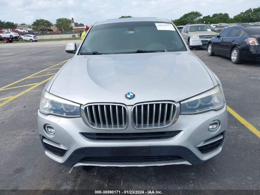 2016 BMW X4 XDRIVE28I - 5UXXW3C57G0R22408
