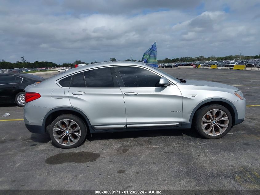 2016 BMW X4 XDRIVE28I - 5UXXW3C57G0R22408