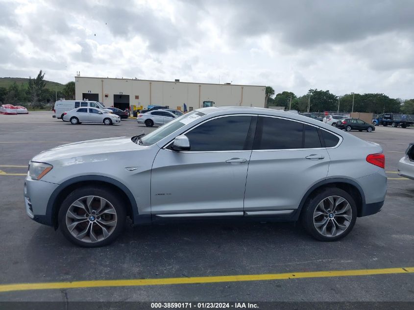 2016 BMW X4 XDRIVE28I - 5UXXW3C57G0R22408