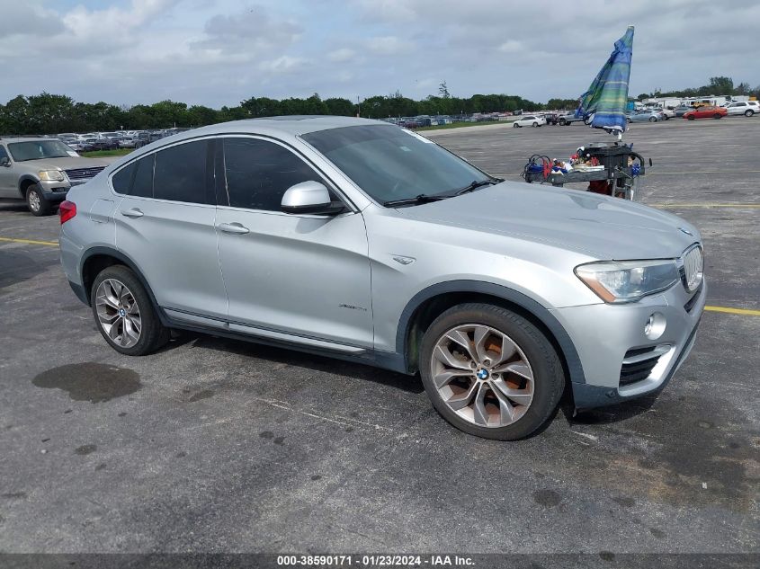 2016 BMW X4 XDRIVE28I - 5UXXW3C57G0R22408