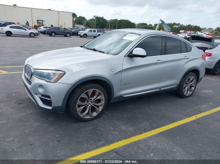 2016 BMW X4 XDRIVE28I - 5UXXW3C57G0R22408