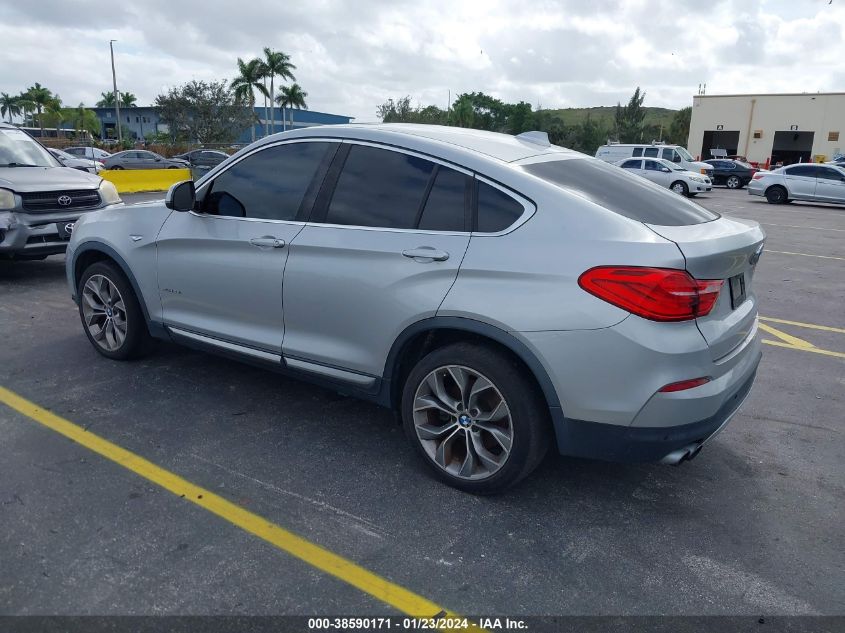 2016 BMW X4 XDRIVE28I - 5UXXW3C57G0R22408