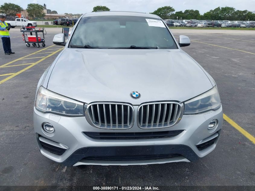 2016 BMW X4 XDRIVE28I - 5UXXW3C57G0R22408
