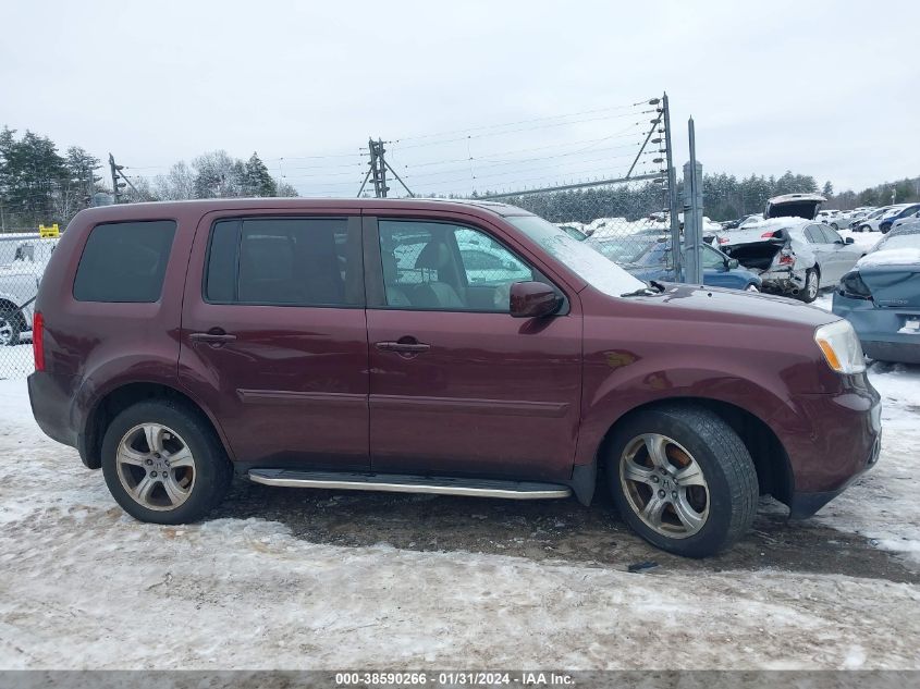2013 HONDA PILOT EX-L - 5FNYF4H52DB083530
