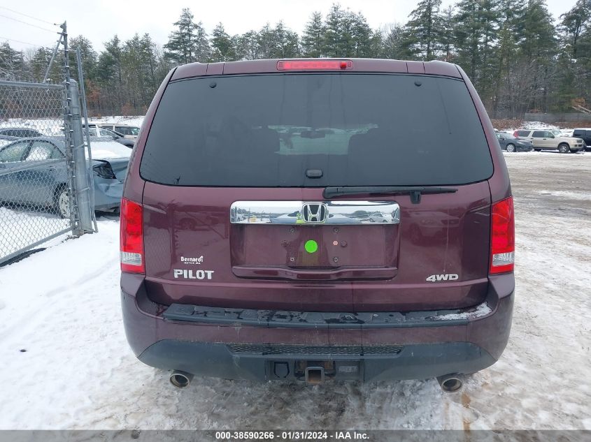 2013 HONDA PILOT EX-L - 5FNYF4H52DB083530