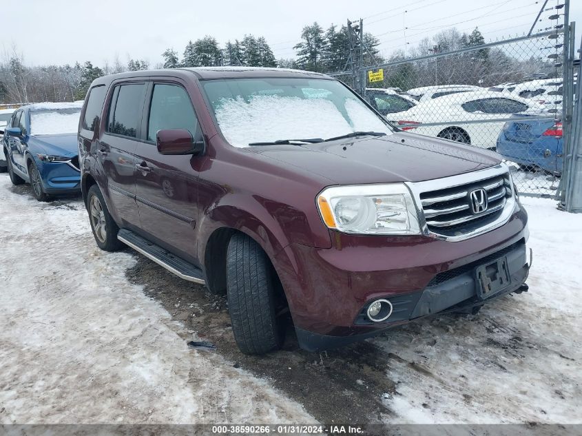 2013 HONDA PILOT EX-L - 5FNYF4H52DB083530