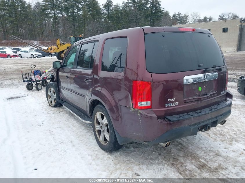 2013 HONDA PILOT EX-L - 5FNYF4H52DB083530