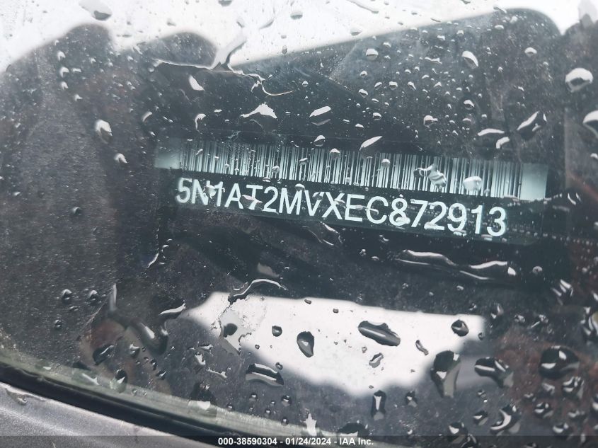2014 NISSAN ROGUE SV - 5N1AT2MVXEC872913