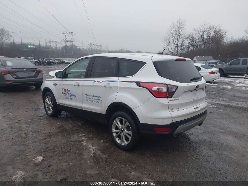 2017 FORD ESCAPE SE - 1FMCU9G91HUC99377