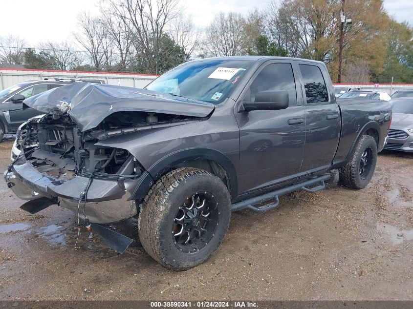 2019 RAM 1500 CLASSIC TRADESMAN QUAD CAB 4X2 6'4 BOX - 1C6RR6FG4KS733624