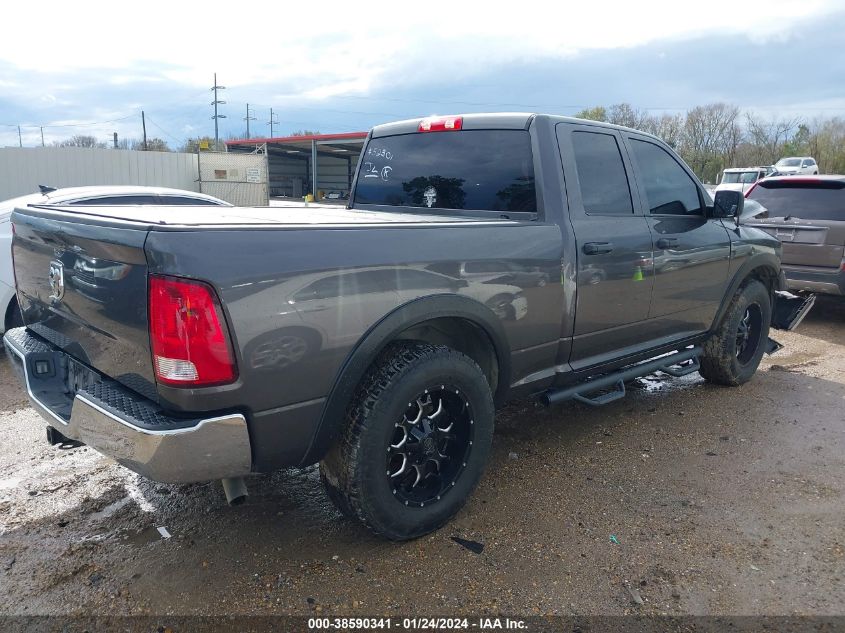 2019 RAM 1500 CLASSIC TRADESMAN QUAD CAB 4X2 6'4 BOX - 1C6RR6FG4KS733624