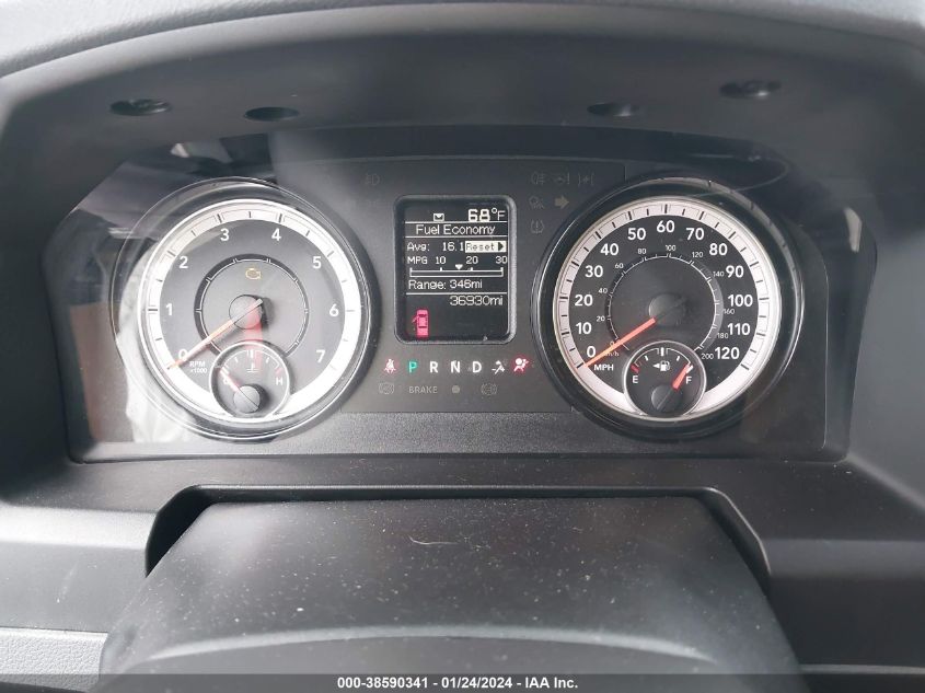 2019 RAM 1500 CLASSIC TRADESMAN QUAD CAB 4X2 6'4 BOX - 1C6RR6FG4KS733624