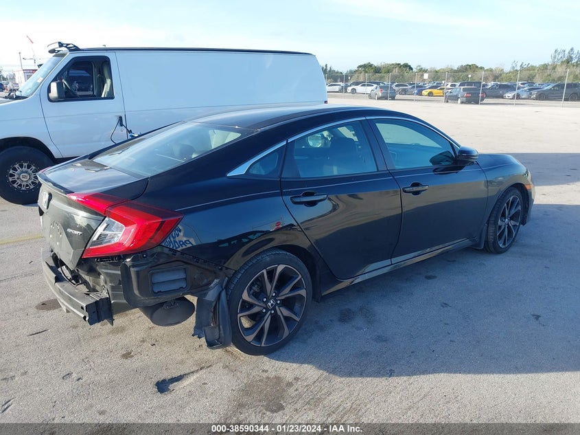 VIN 2HGFC2F87MH534030 2021 HONDA CIVIC SPORT