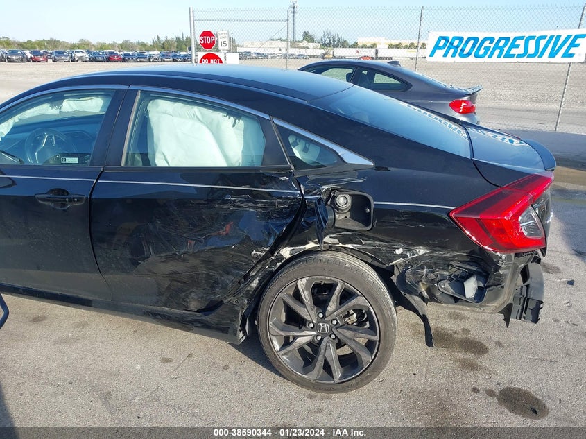 VIN 2HGFC2F87MH534030 2021 HONDA CIVIC SPORT
