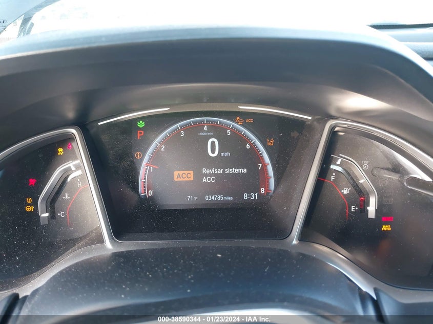 VIN 2HGFC2F87MH534030 2021 HONDA CIVIC SPORT