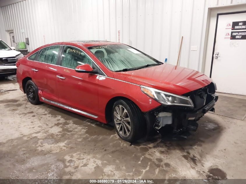 2017 HYUNDAI SONATA SPORT/LIMITED - 5NPE34AF6HH552883