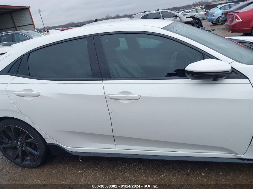 2017 HONDA CIVIC SPORT - SHHFK7G43HU214045