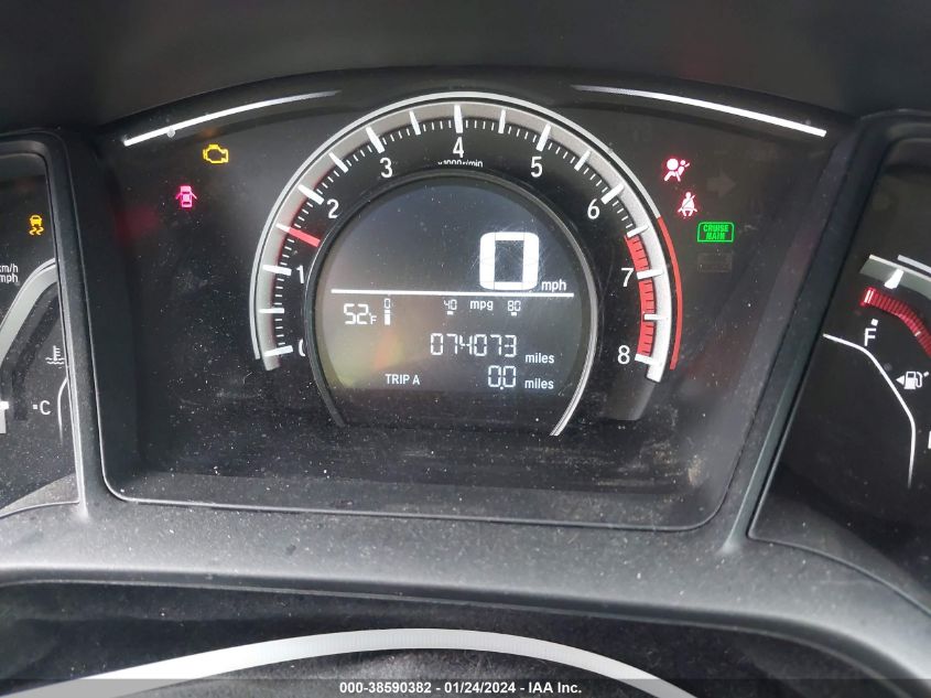 2017 HONDA CIVIC SPORT - SHHFK7G43HU214045