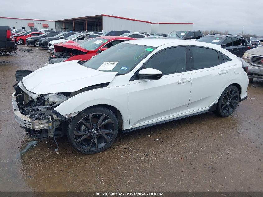 2017 HONDA CIVIC SPORT - SHHFK7G43HU214045
