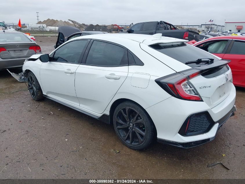 2017 HONDA CIVIC SPORT - SHHFK7G43HU214045