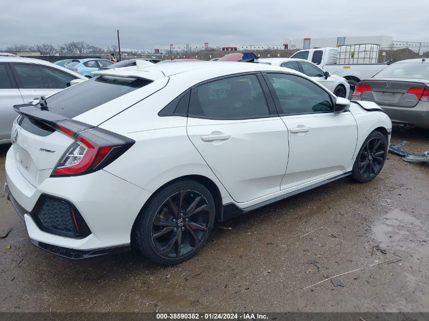 2017 HONDA CIVIC SPORT - SHHFK7G43HU214045
