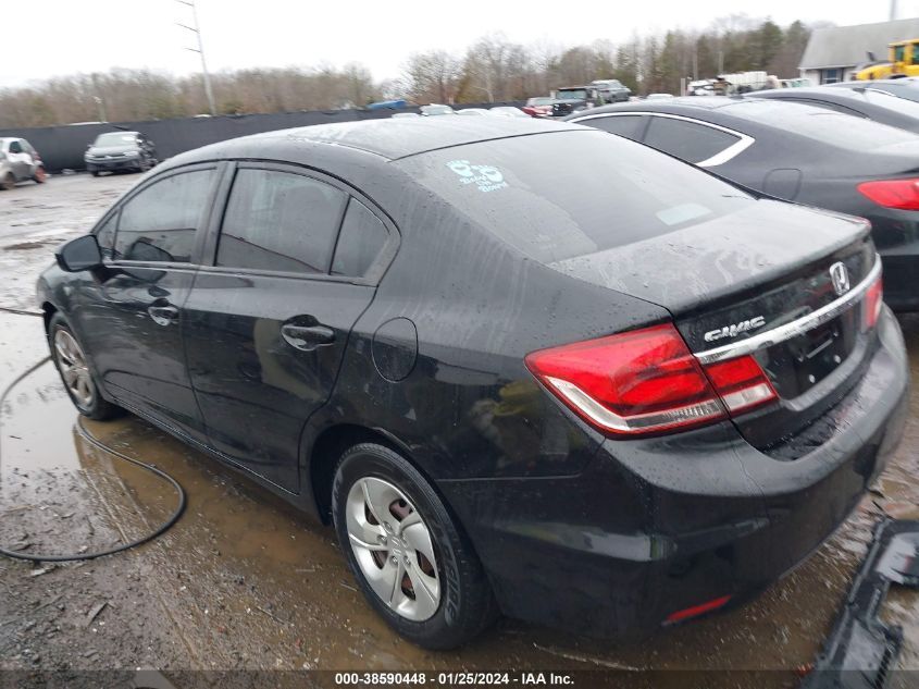 2015 HONDA CIVIC LX - 19XFB2F58FE227228